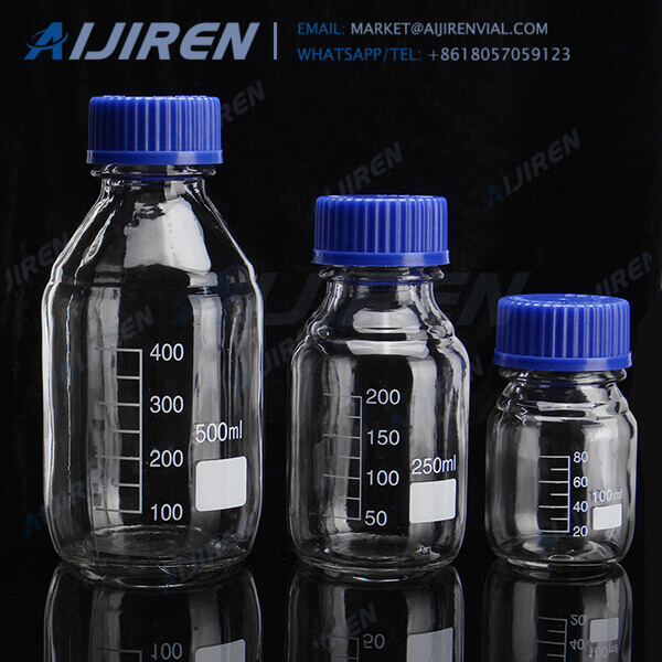 Iso9001 screw top reagent bottle 500ml Water